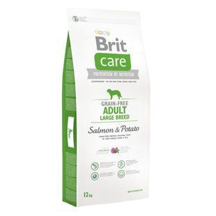 Сухий корм для собак Brit Care Grain Free Adult Large Breed Salmon & Potato 12кг арт.132727/510184